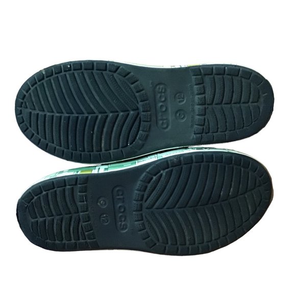 Crocs Bump It Shoes Little Boy Size 12C Blue Star Wars Millennium Falcon Sneaker - Picture 6 of 10